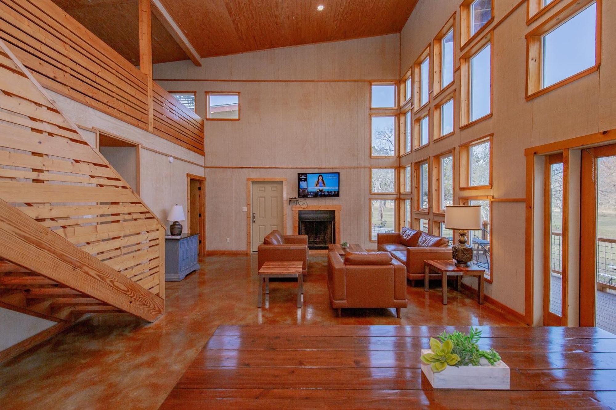 Seven Bluff Cabins Concan Exterior foto