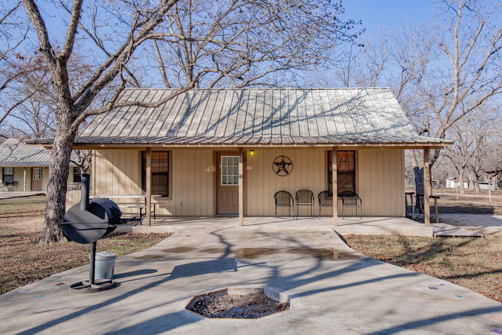Seven Bluff Cabins Concan Exterior foto